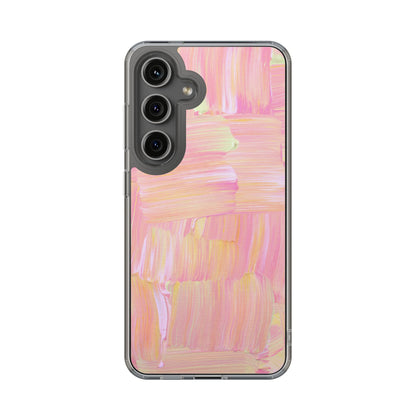 Clear Phone Case – Sorbet Stroke