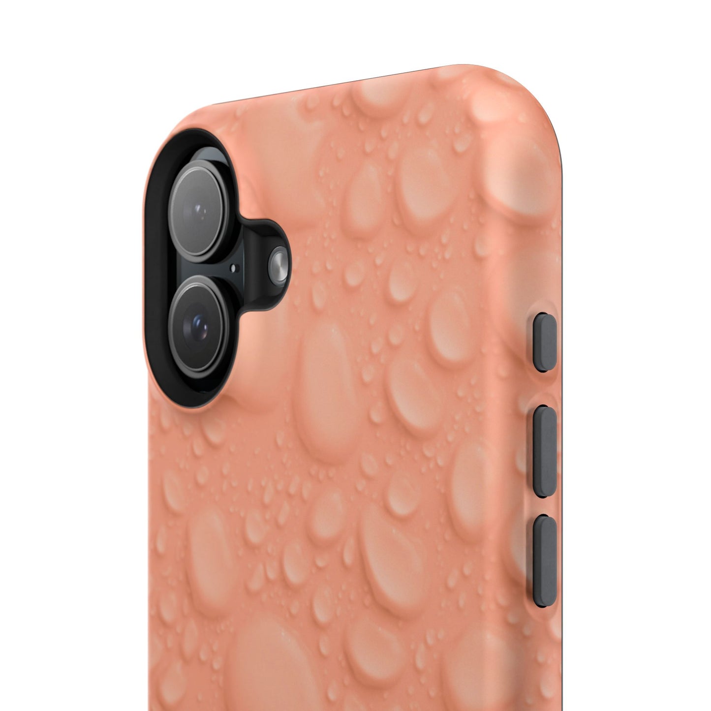 Impact-Resistant Phone Case – Apricot Rain