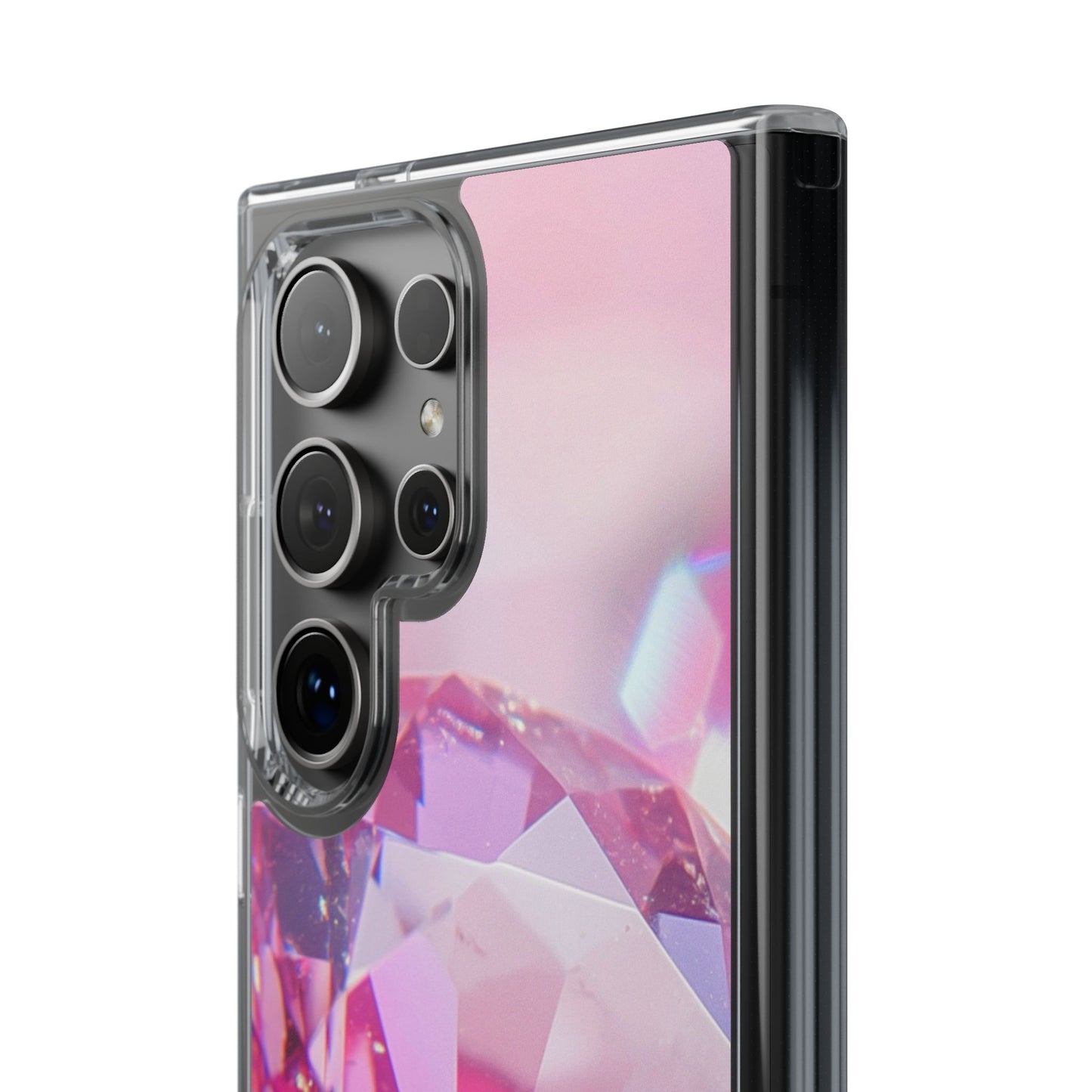 Clear Phone Case – Pink Ice
