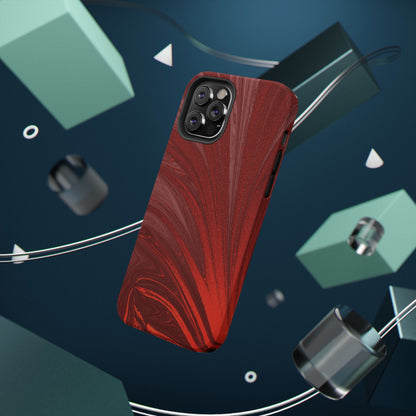 Impact-Resistant Phone Case — Crimson Current