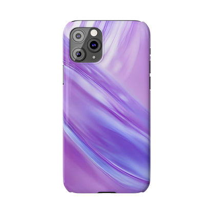 Slim Phone Case – Lavender Wave
