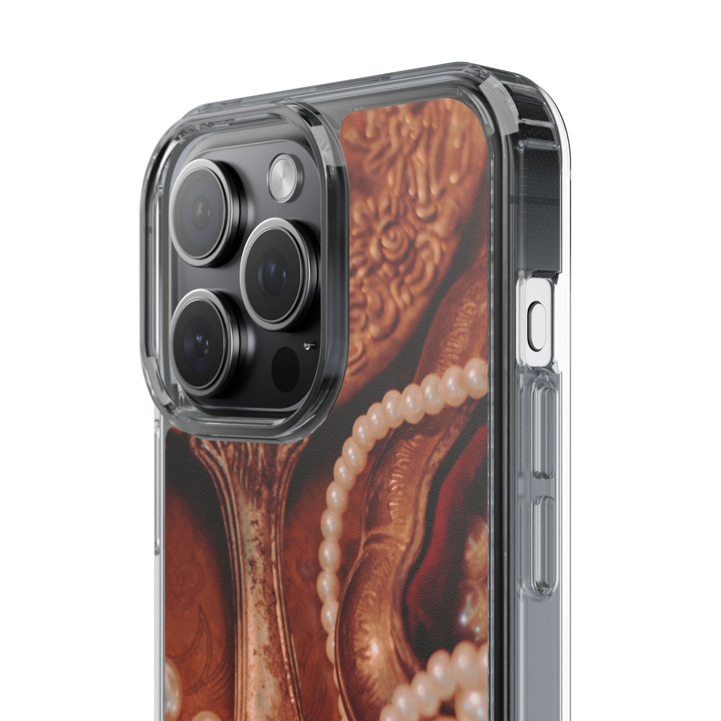 Clear Phone Case – Bronze Vanity