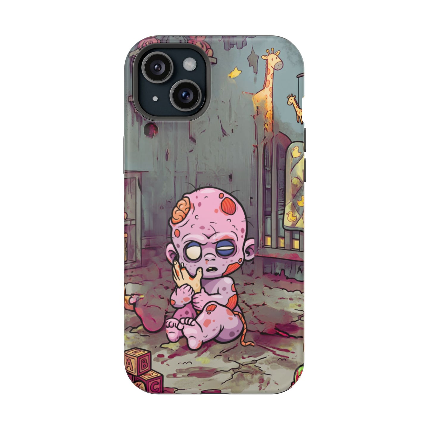 Zombie Baby Phone Case — Cute Creepy Impact-Resistant iPhone Case