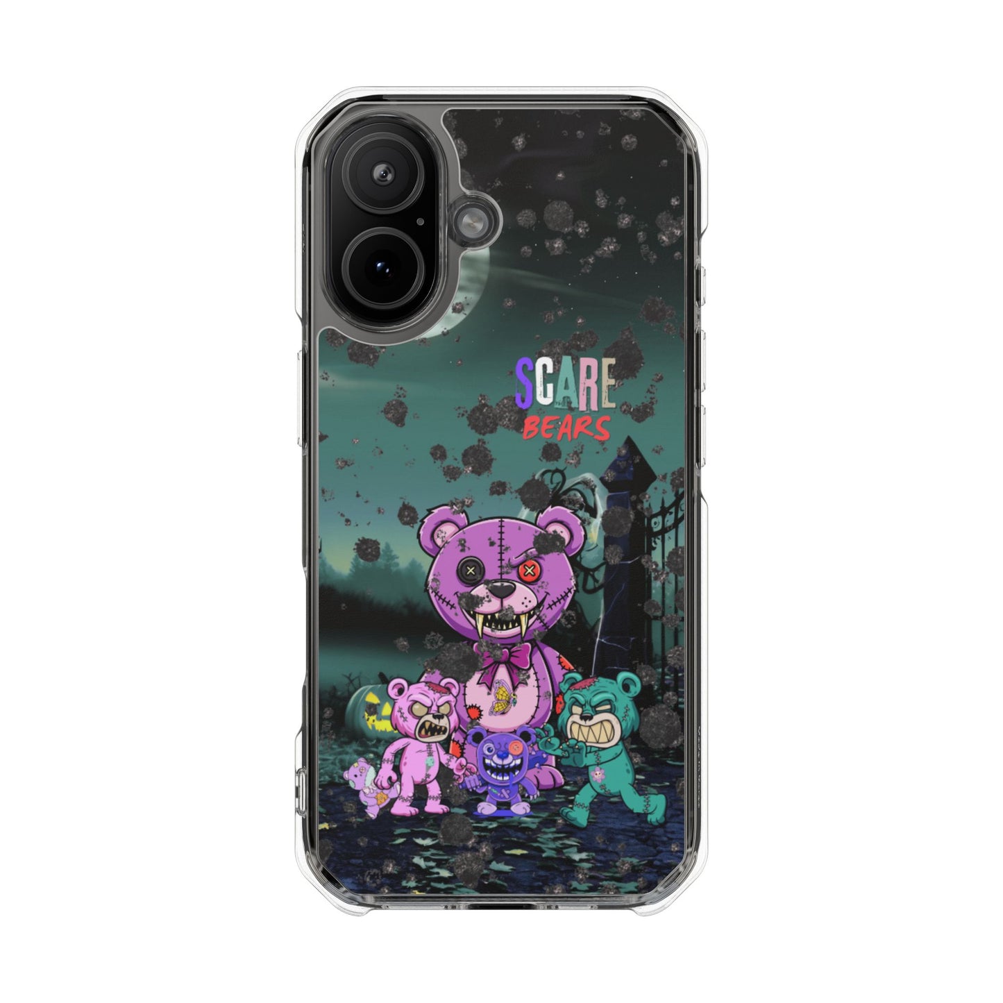 Clear Magnetic Phone Case – Scare Bears