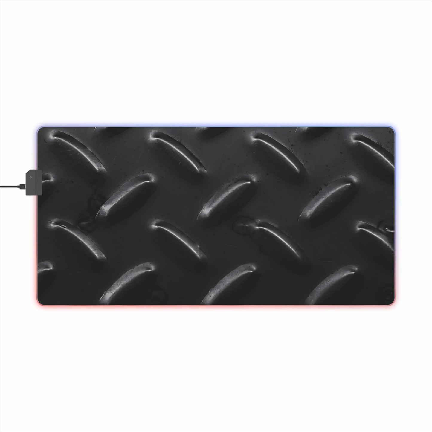 Gaming LED Desk Mat – Blackout Plate