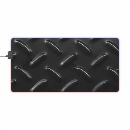 Gaming LED Desk Mat – Blackout Plate