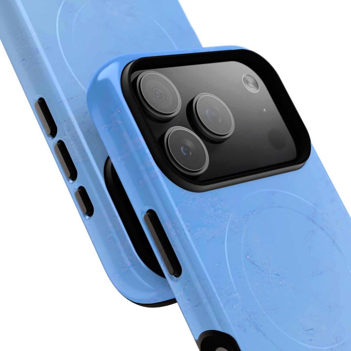 Protective Magnetic Phone Case – Azure Fade