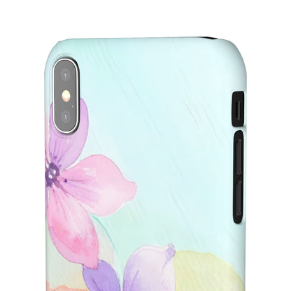 Snap Phone Case – Water Petal