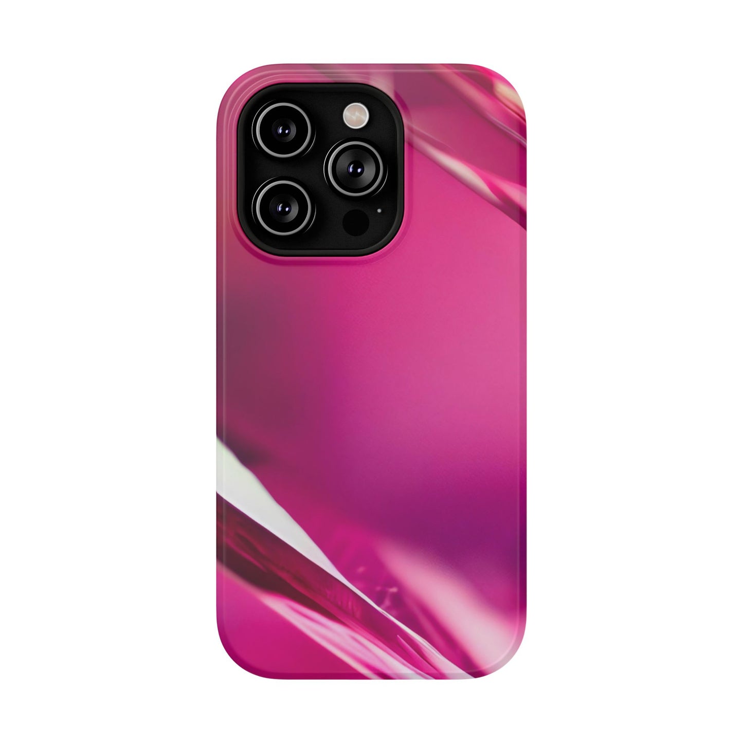 Impact-Resistant Phone Case – Magenta Motion