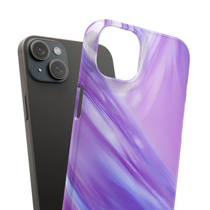 Snap Phone Case – Lavender Wave