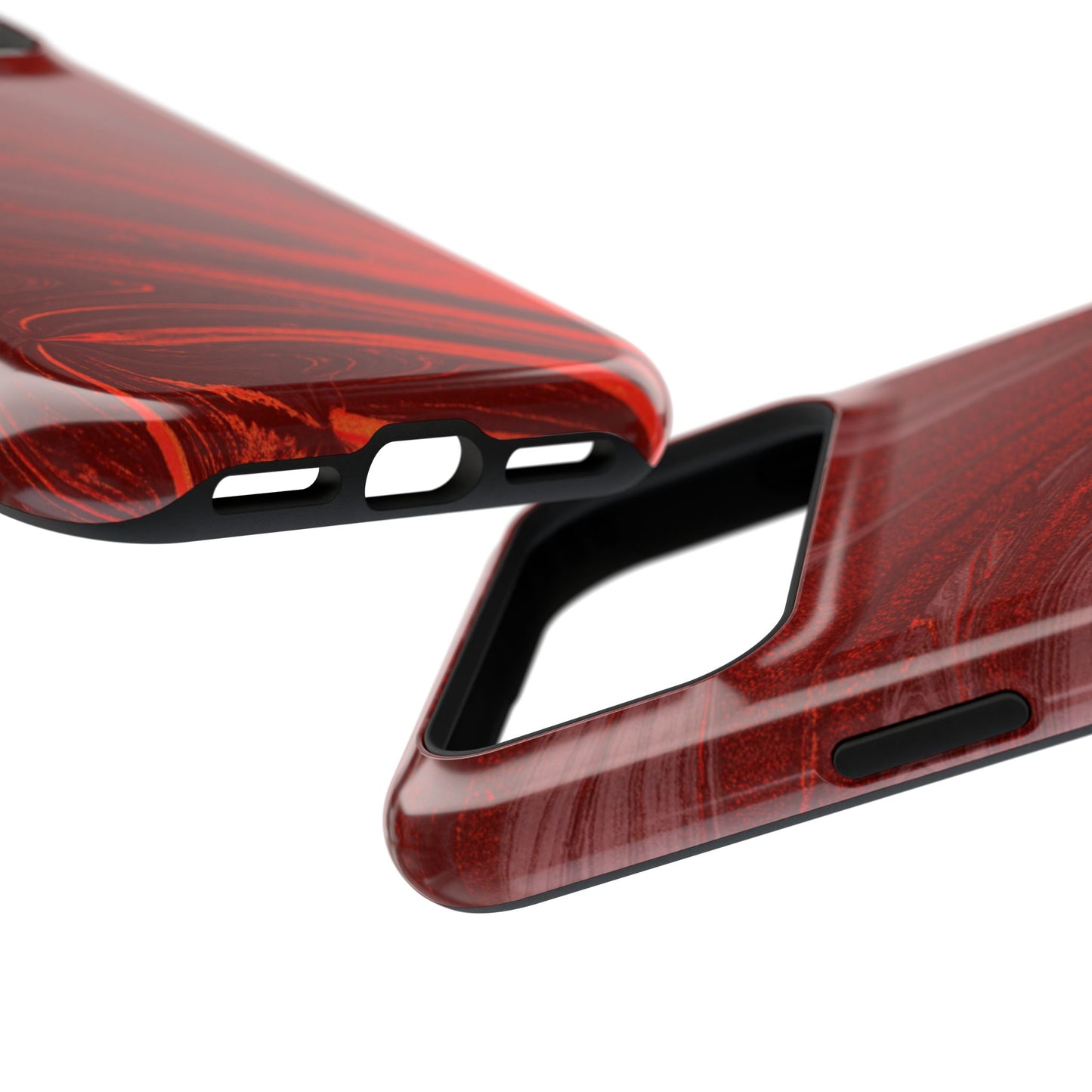 Impact-Resistant Phone Case — Crimson Current