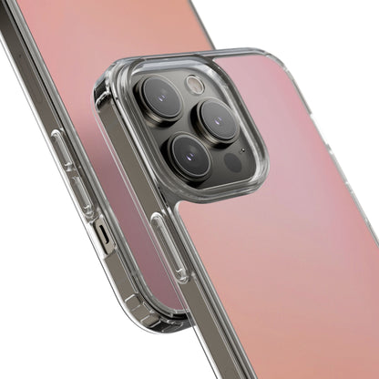 Clear Phone Case – Peachy Calm