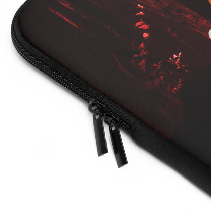 Black zipper on a black sleeve against a white background