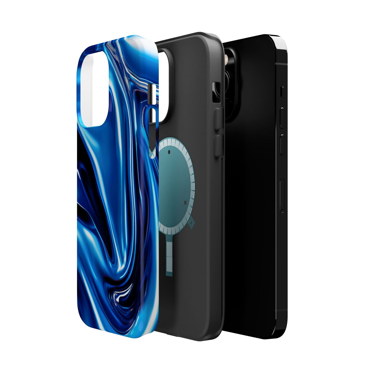 Wireless-Charging Compatible Case – Midnight Surge