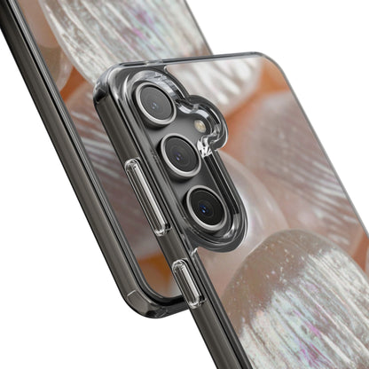 Clear Phone Case – Blush Pearl