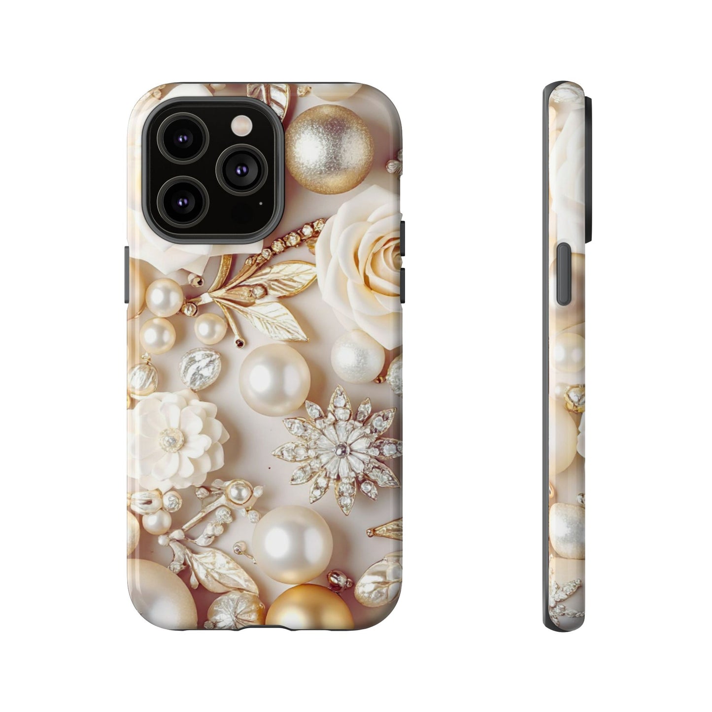 Protective Phone Case – Ivory Opulence