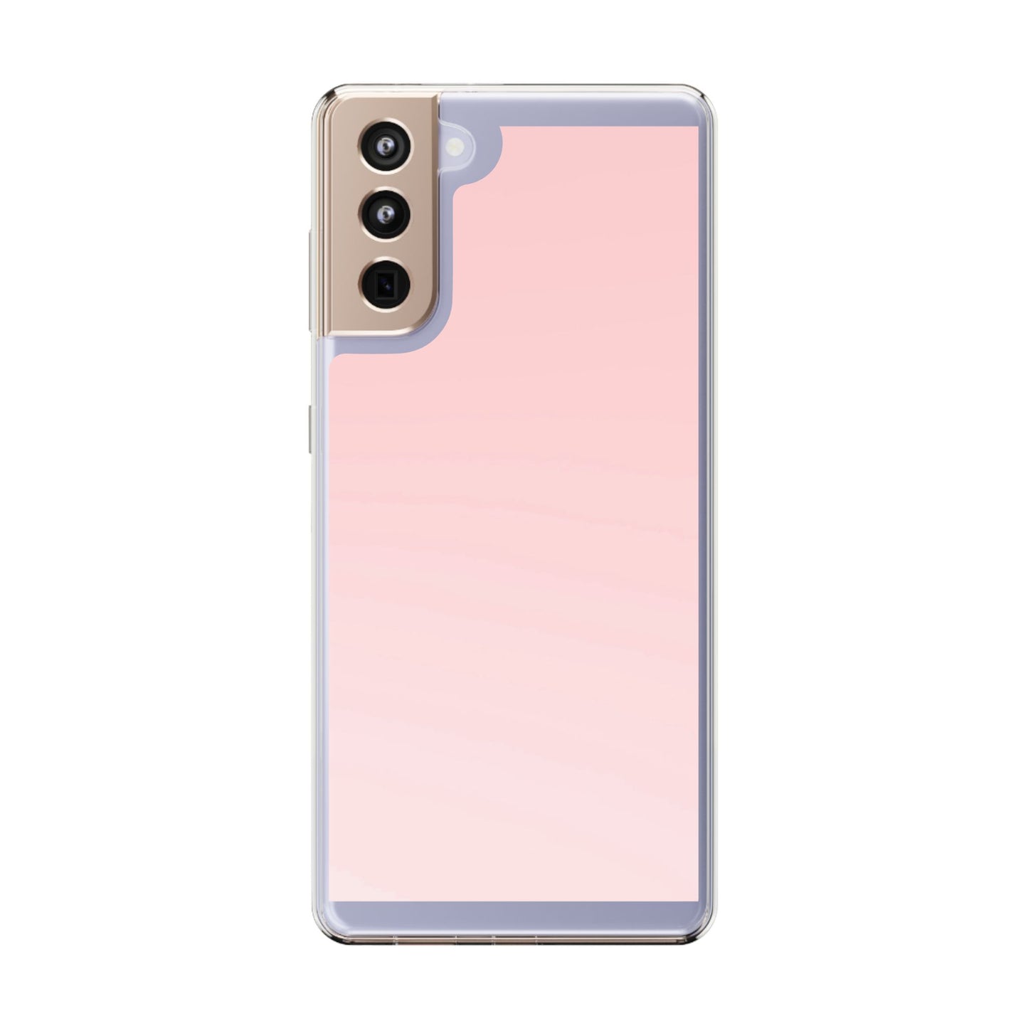 Clear Phone Case – Soft Blush