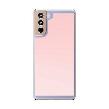 Clear Phone Case – Soft Blush