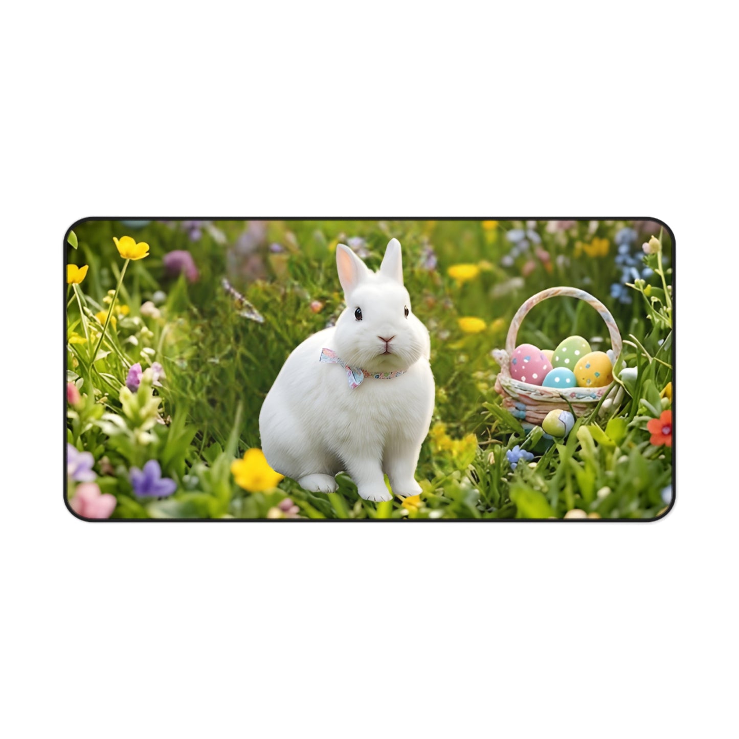 Desk Mat – Pastel Pop Bunny