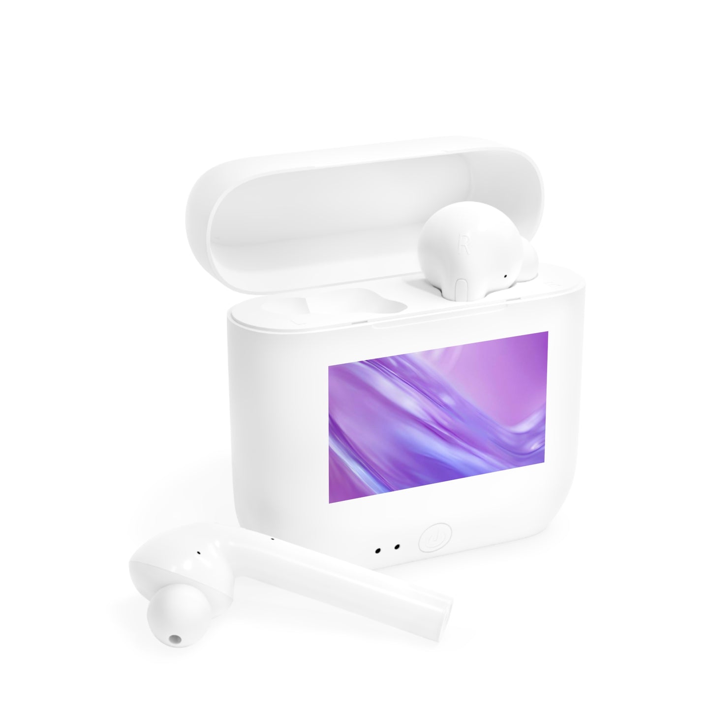 Wireless Earbuds – Lavender Wave