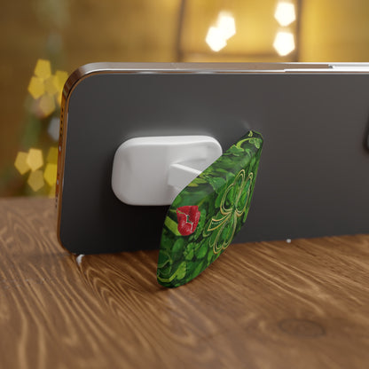 Phone Grip – Lucky Clover Shamrock Kiss