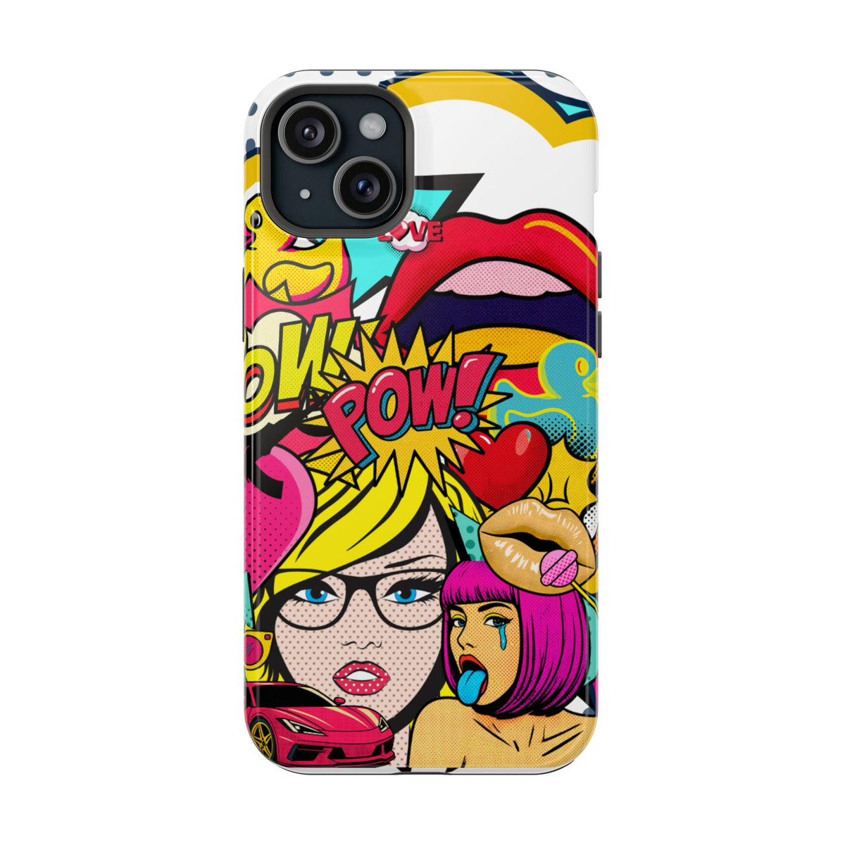 Impact-Resistant Phone Case – Pop Off – Compatible with iPhone 11–17 & Samsung Galaxy S22–S26 Series