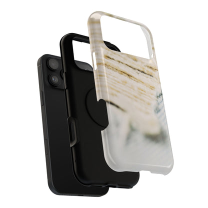 Impact-Resistant Phone Case – Woven Warmth