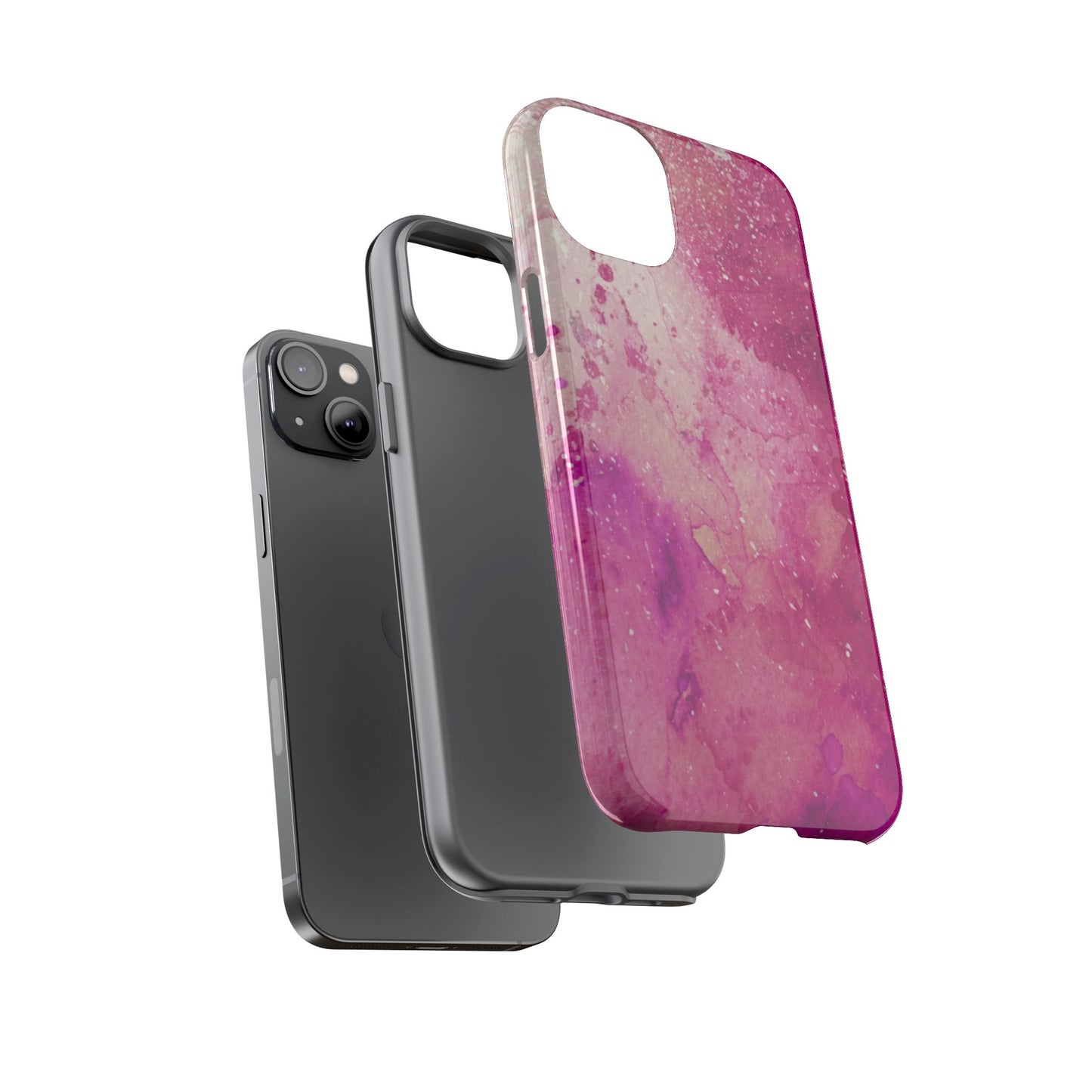 Protective Phone Case – Spilled Wine