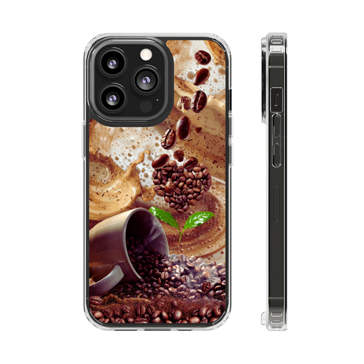 Clear Magnetic Phone Case – Love at First Sip