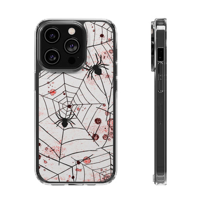 Clear Magnetic Phone Case – Blood Web