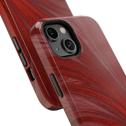 Impact-Resistant Phone Case — Crimson Current