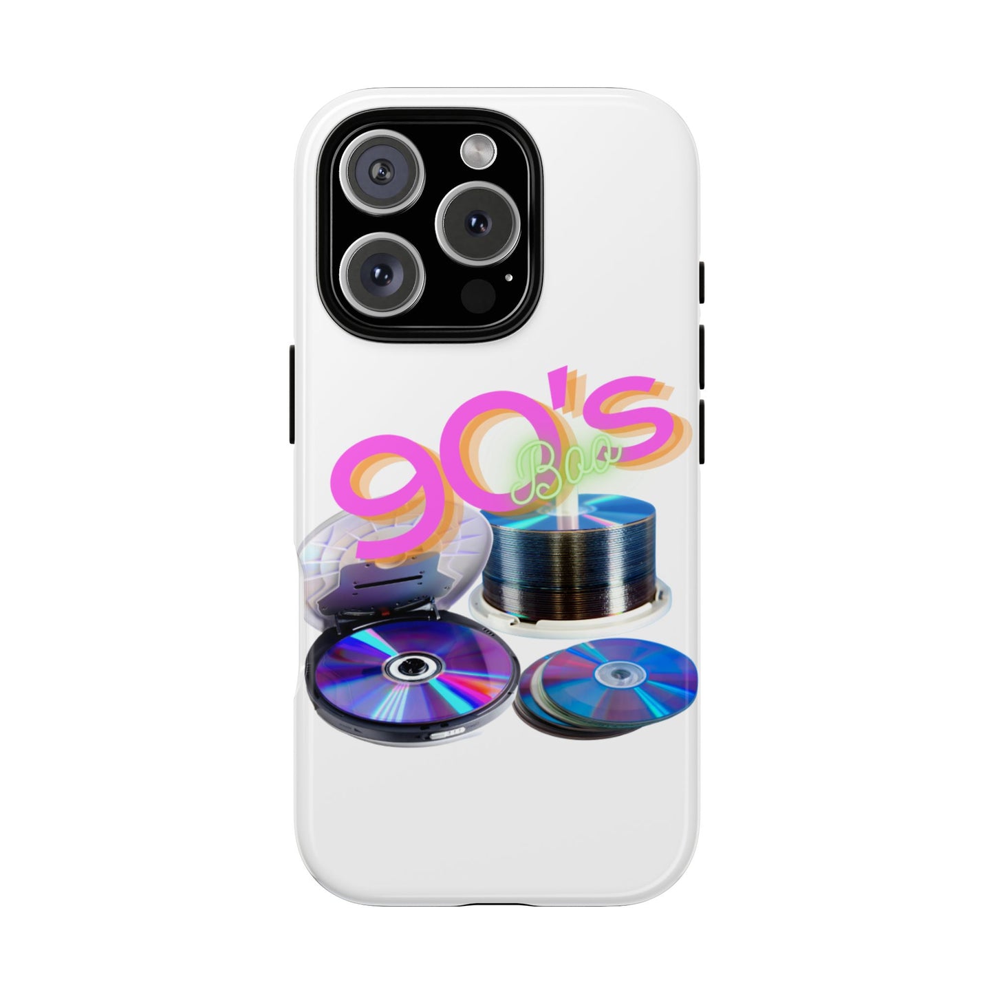 Protective Phone Case – 90s Spin