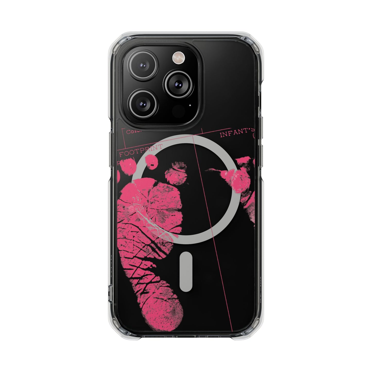 Clear Magnetic Phone Case – Mom’s Little Pink Footprints