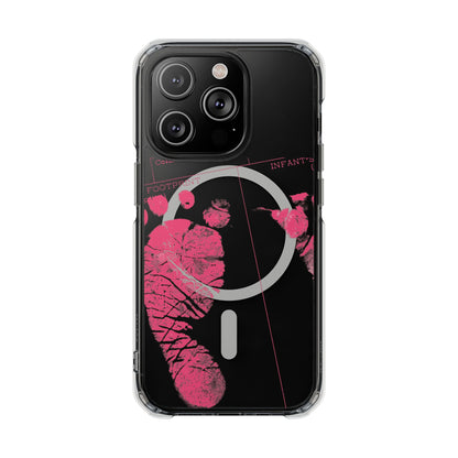 Clear Magnetic Phone Case – Mom’s Little Pink Footprints