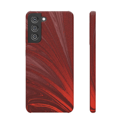 Snap Phone Case – Crimson Current