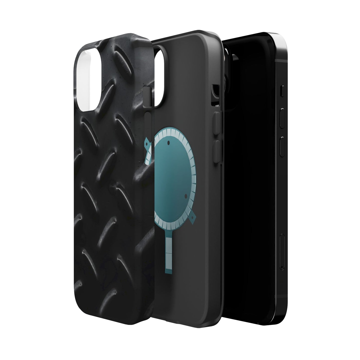 Wireless-Charging Compatible Case – Blackout Plate