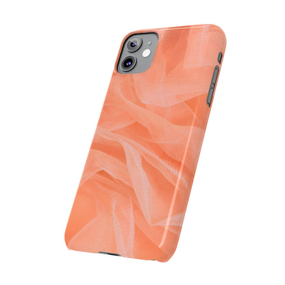 Slim Phone Case – Coral Veil