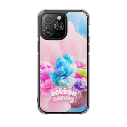 Clear Magnetic Phone Case – Cotton Candy Dream