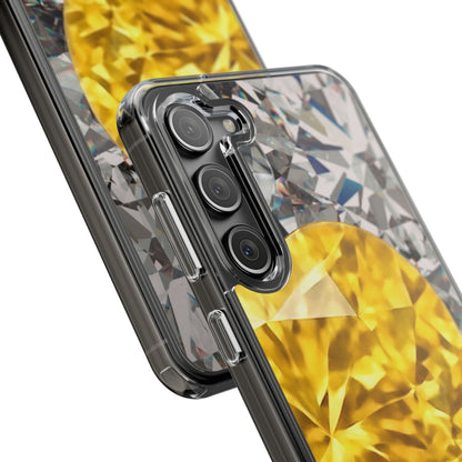 Clear Phone Case – Heart of Gold