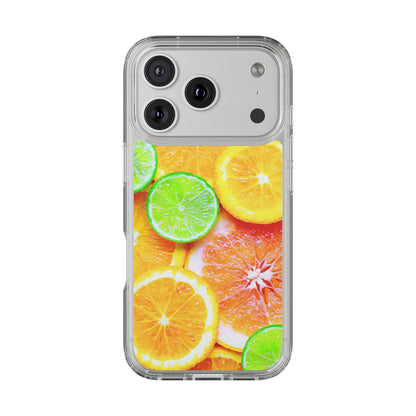 Clear Phone Case – Sunkissed Citrus