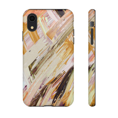 Protective Phone Case – Brush & Bronze