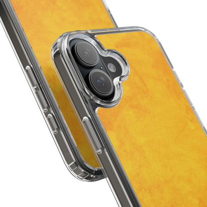 Clear Phone Case – Saffron Smoke