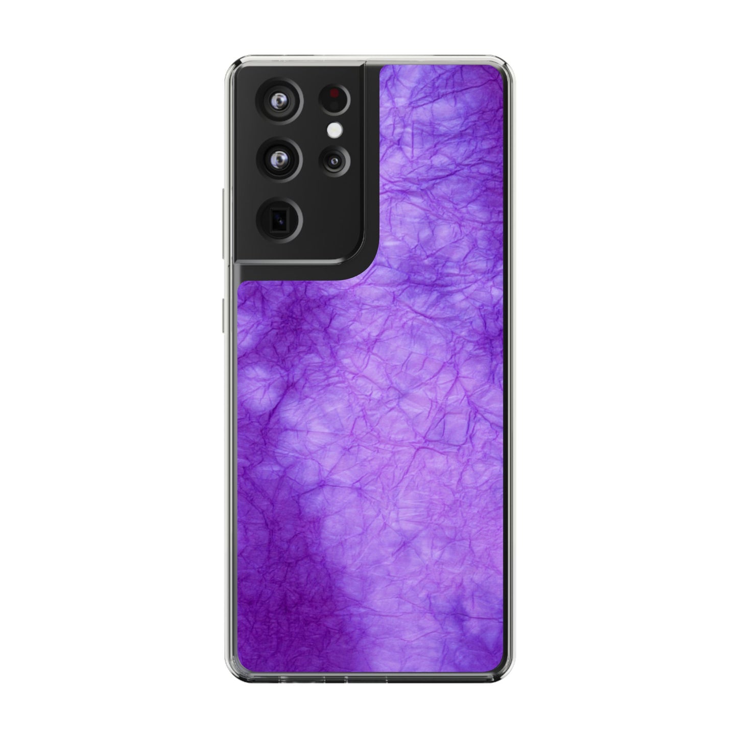 Clear Phone Case – Neon Dusk