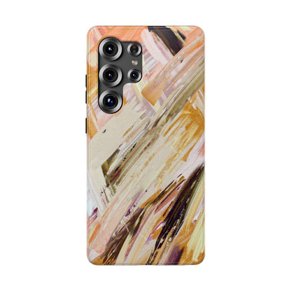 Impact-Resistant Phone Case – Brush & Bronze