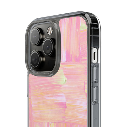Clear Phone Case – Sorbet Stroke