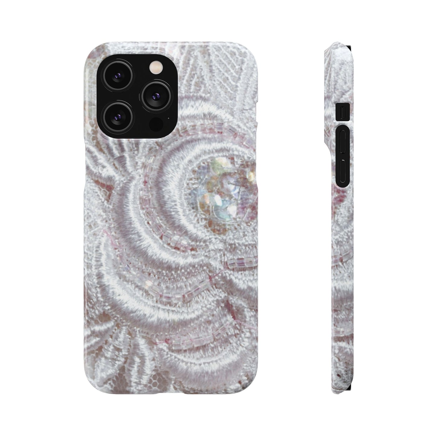 Snap Phone Case – Lace Veil