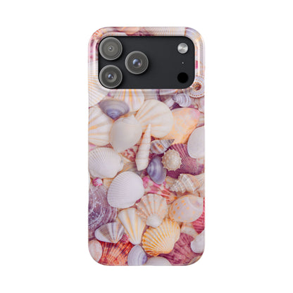 Slim Phone Case – Shell Scatter