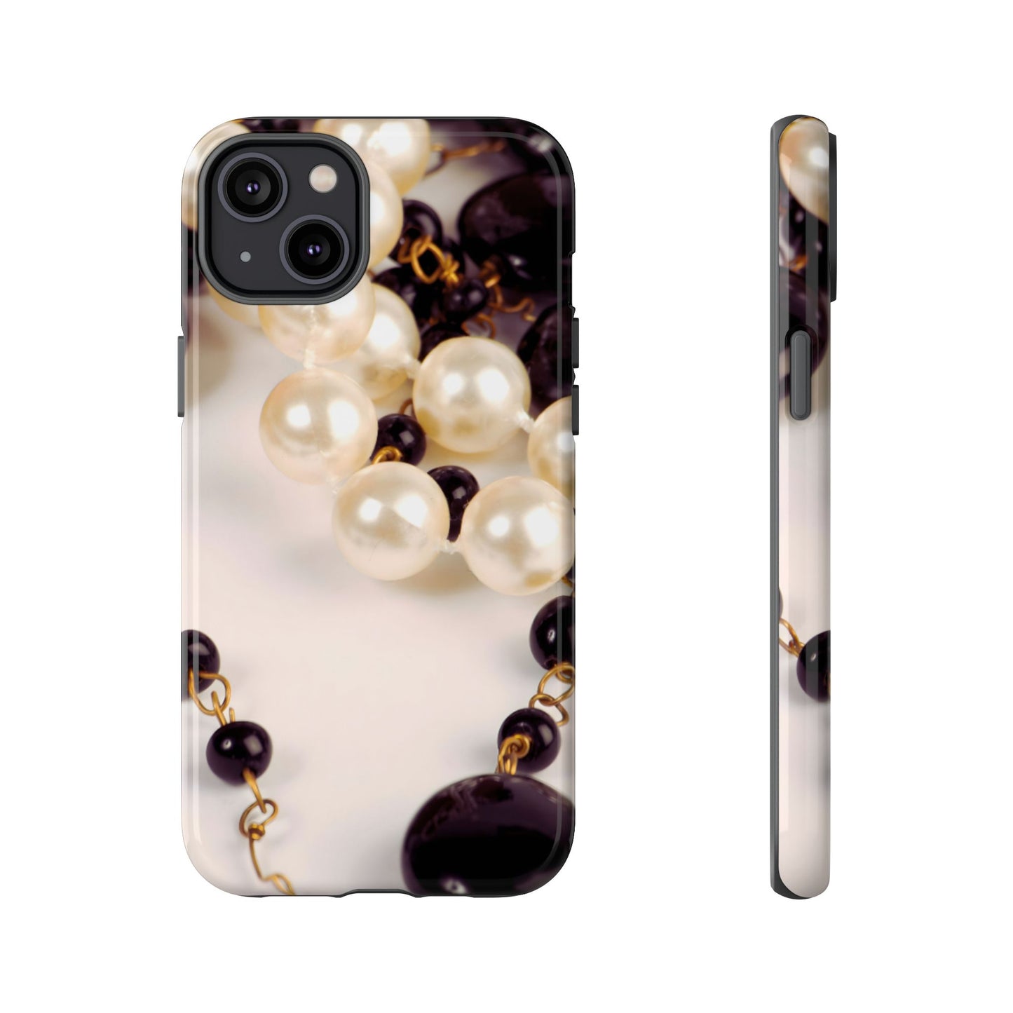 Protective Phone Case – Noir Pearl