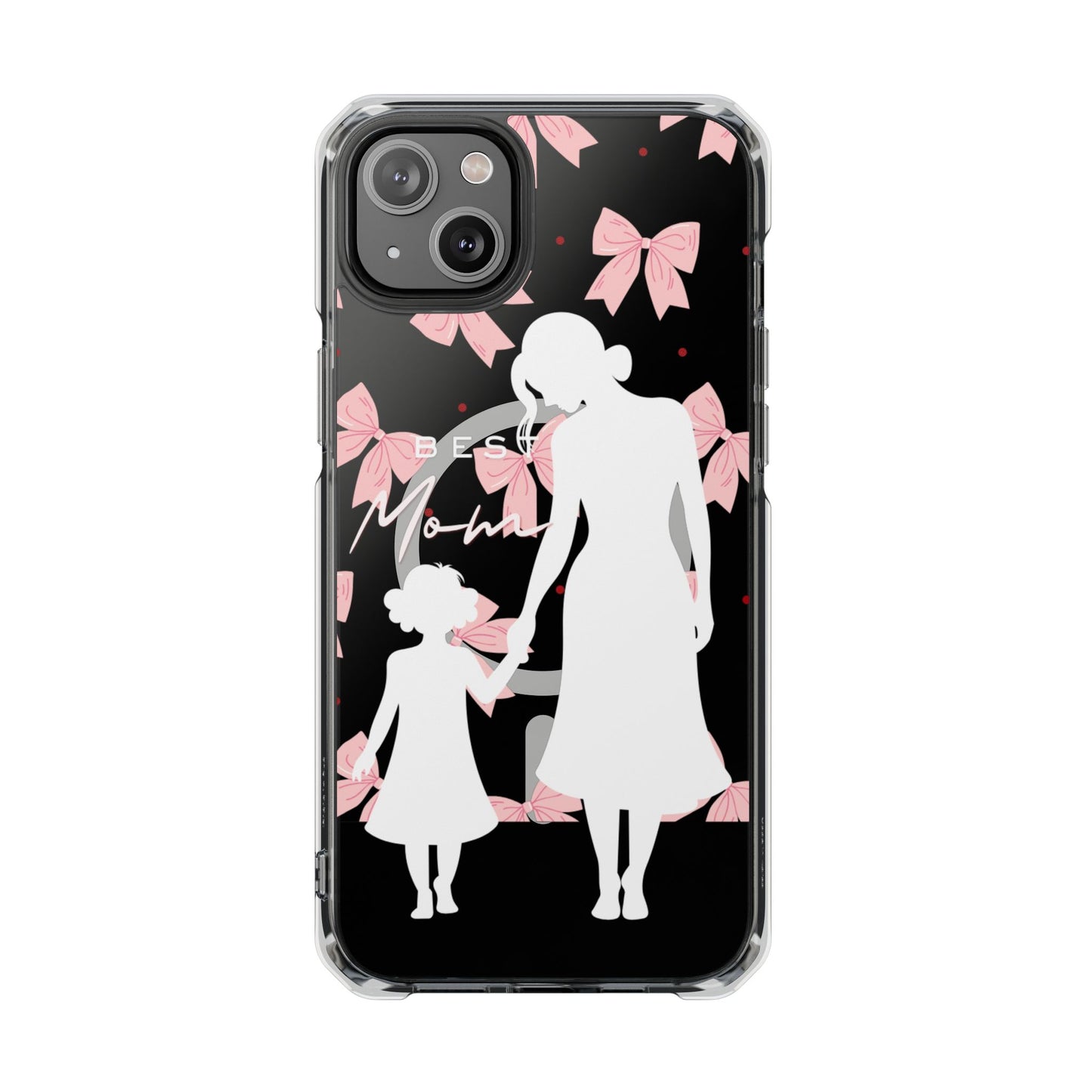 Clear Magnetic Phone Case – Best Mom: My Little Girl