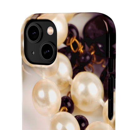 Snap Phone Case – Noir Pearl
